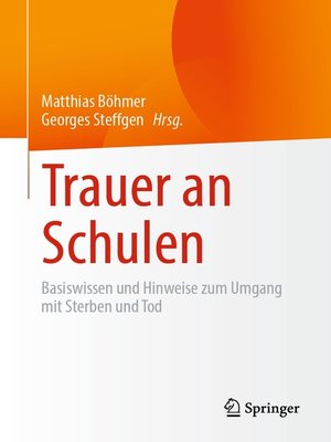 cover image of Trauer an Schulen